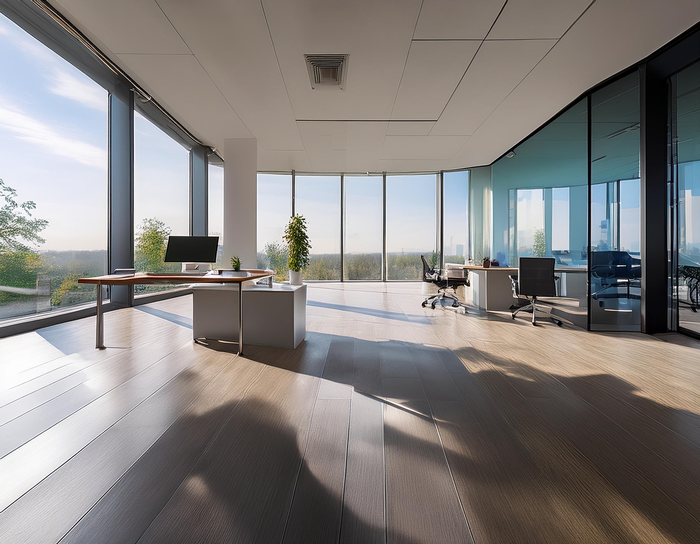 Elegante Büroräume einer Steuerkanzlei